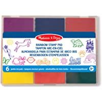 Los mejores  - Melissa &amp- Doug- Rainbow Cojín de Estampillas- Multicolor (11637)